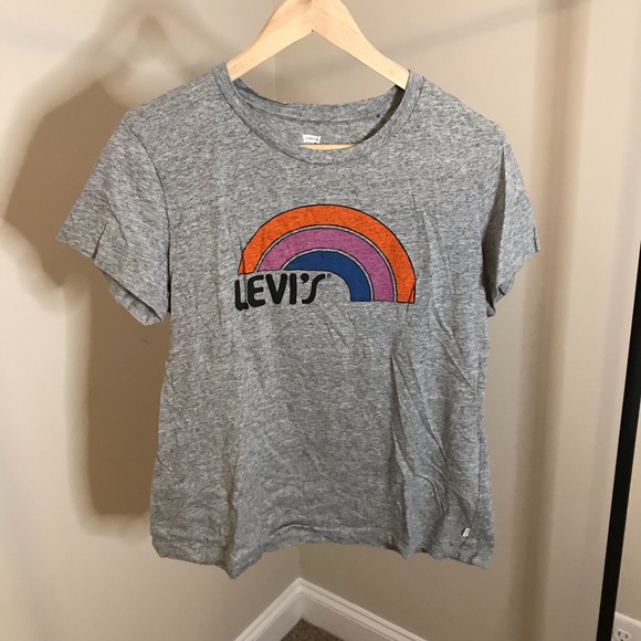 levis rainbow shirt